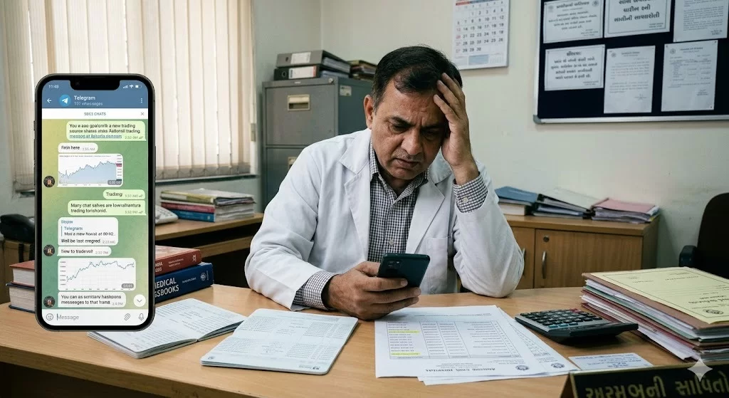 અમદાવાદ સિવિલના આસિસ્ટન્ટ પ્રોફેસર સાથે ₹70.65 લાખની ઓનલાઈન છેતરપિંડી, ફોરેક્સ ટ્રેડિંગના નામે ખેલાયો ખેલ