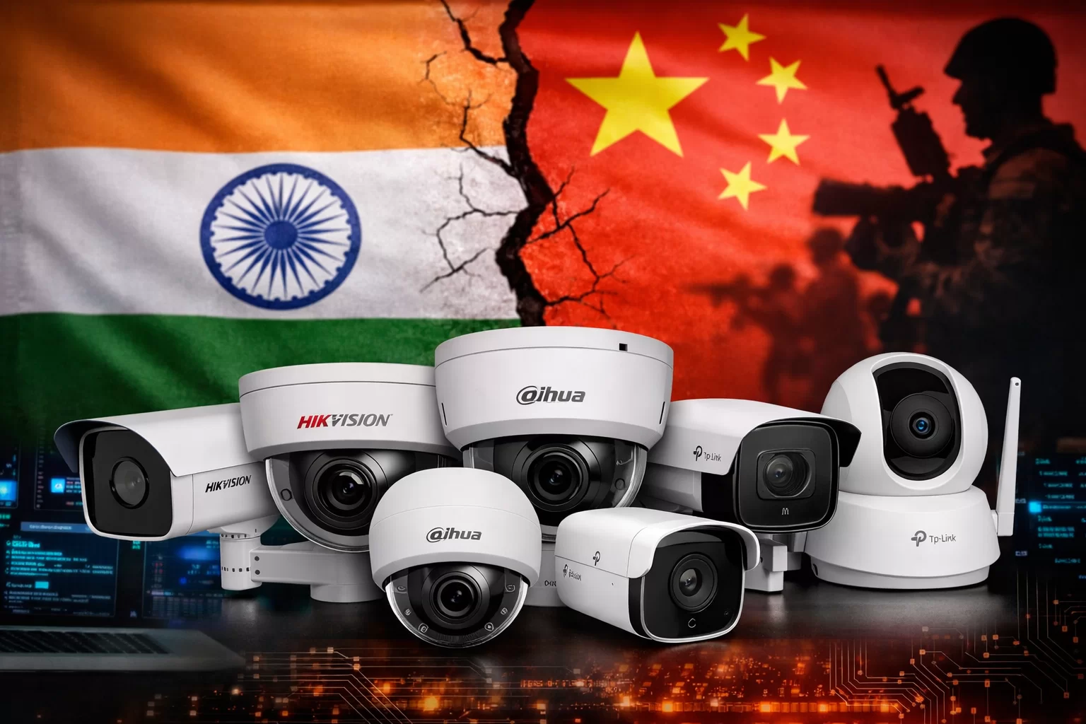ભારતમાં ચાઈનીઝ CCTV કેમેરા સામે સરકારની મોટી કાર્યવાહી શક્ય
