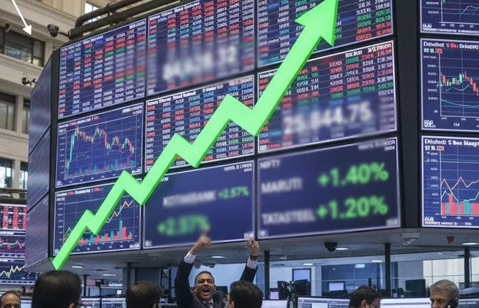 ટ્રમ્પ ઇફેક્ટ: શેરબજારમાં ઐતિહાસિક તેજી, સેન્સેક્સમાં 1900 પોઈન્ટનો પ્રચંડ ઉછાળો!