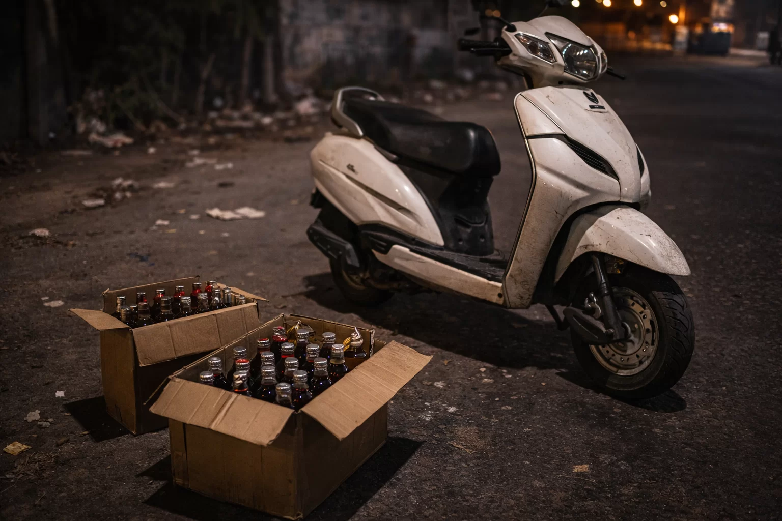 કરમસદમાં ચકચાર: પંચવટી વિસ્તારમાં દારૂનો જથ્થો સાથે એક્ટિવા મૂકીને શખ્સ ફરાર, પોલીસે તપાસ તેજ કરી