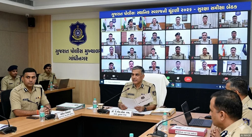 ગુનેગારો થઈ જજો સાવધાન! ચૂંટણી પહેલા DGPનો સપાટો: "ફરાર આરોપીઓને શોધી શોધીને જેલમાં નાખો"