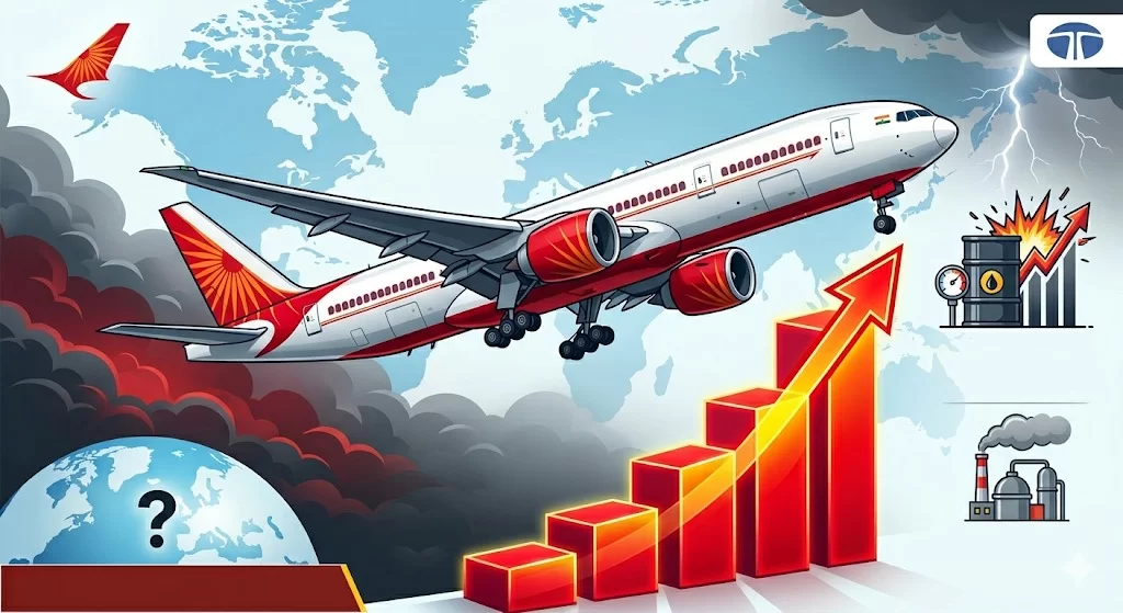 મોંઘી થશે ફ્લાઈટ ટિકિટ: એર ઈન્ડિયાએ 8 એપ્રિલથી સરચાર્જ વધાર્યો, જાણો તમારા રૂટ પર કેટલો વધારો થયો?