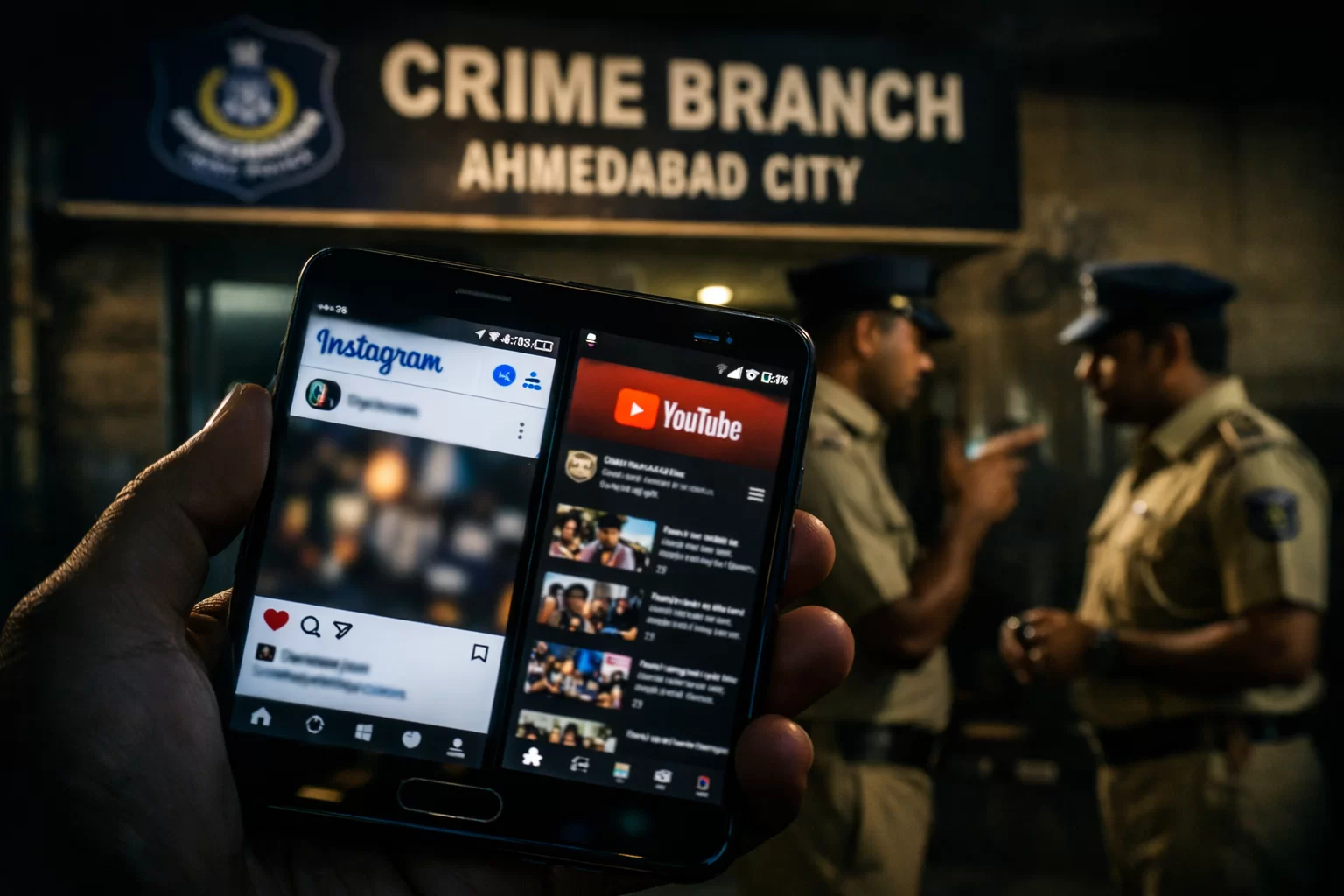 અમદાવાદ ક્રાઈમ બ્રાંચે સોશિયલ મીડિયા ઈન્ફલ્યુઅન્સરોને બોલાવ્યા, સરકાર તરફી પોસ્ટ અંગે ચર્ચા