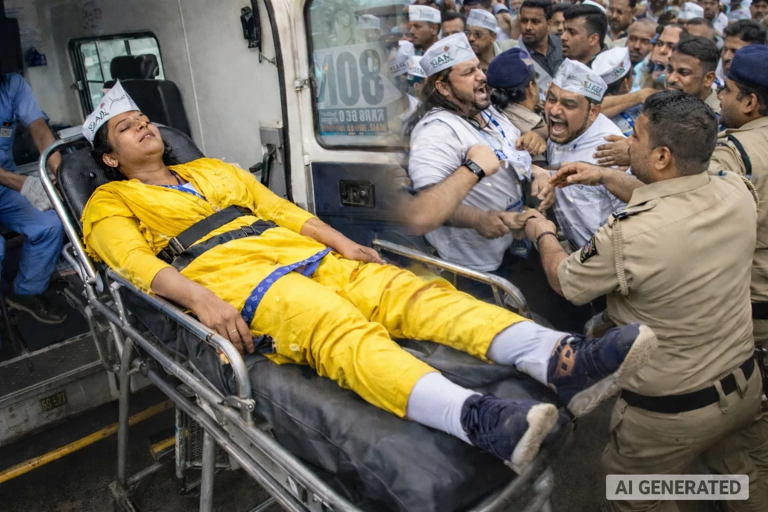 સુરતમાં AAP મહિલા ઉમેદવારનો આત્મહત્યાનો પ્રયાસ, ફોર્મ ન ભરાઈ શકતા કલેક્ટર કચેરીએ ફિનાઈલ પીધી