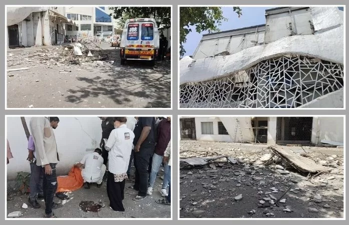 વડોદરા સેન્ટ્રલ બસ સ્ટેશન દુર્ઘટના: શેડ ધરાશાયી થવાની ઘટનાના ચોંકાવનારા CCTV ફૂટેજ વાયરલ