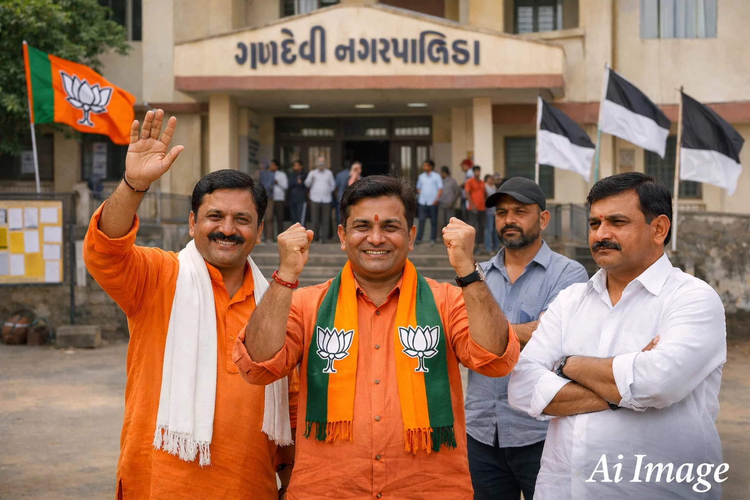 ગણદેવી નગરપાલિકા કોંગ્રેસના હાથમાંથી સરકી, ભાજપનો બિનહરીફ કબ્જો લગભગ નિશ્ચિત