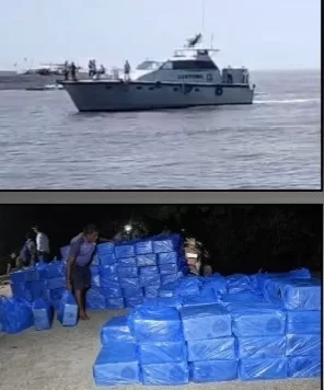 દારૂબંધી વચ્ચે મોટી હેરાફેરી પકડાઈ: 555 બોક્સ દારૂ સાથે બોટ જપ્ત