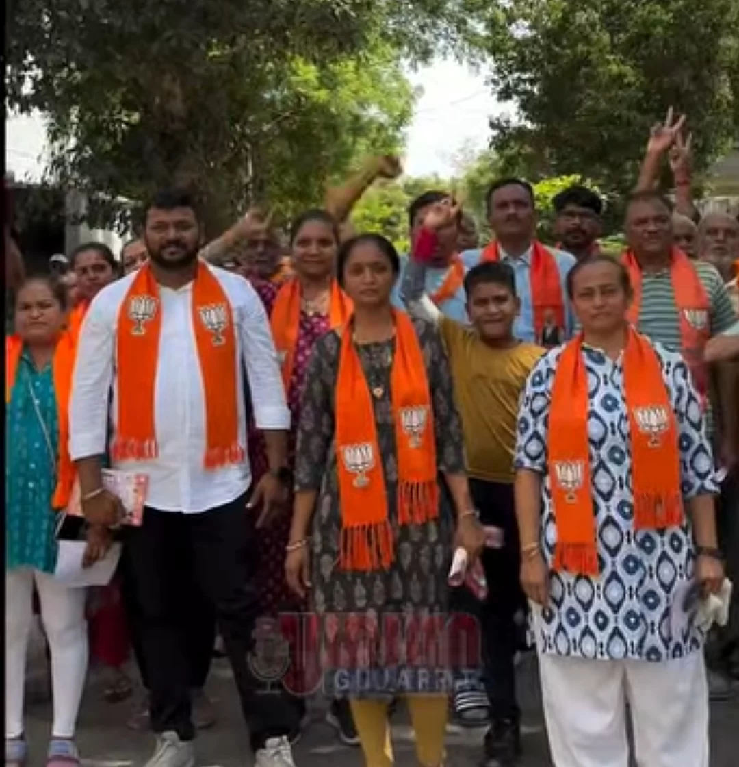 વોર્ડ નં. 1માં ઉમેદવારોનો જનસંપર્ક અભિયાન શરૂ