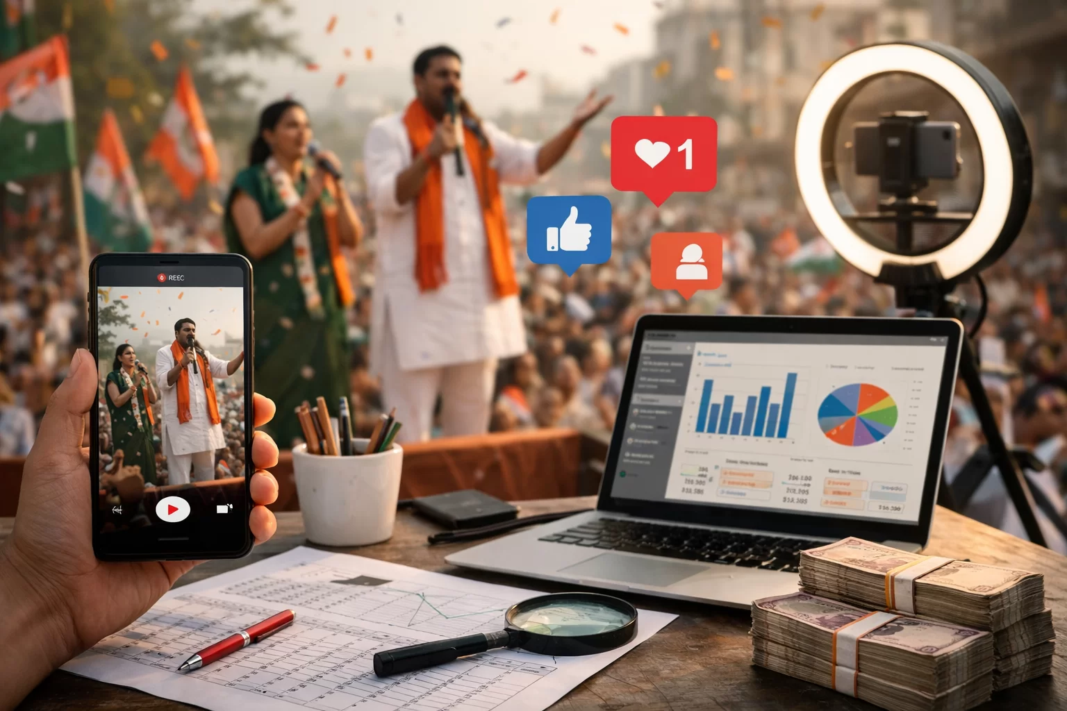 સ્થાનિક ચૂંટણીમાં બદલાતી રણનીતિ: રેલી કરતાં રીલ્સ અને સોશિયલ મીડિયા પ્રચારનો વધતો પ્રભાવ