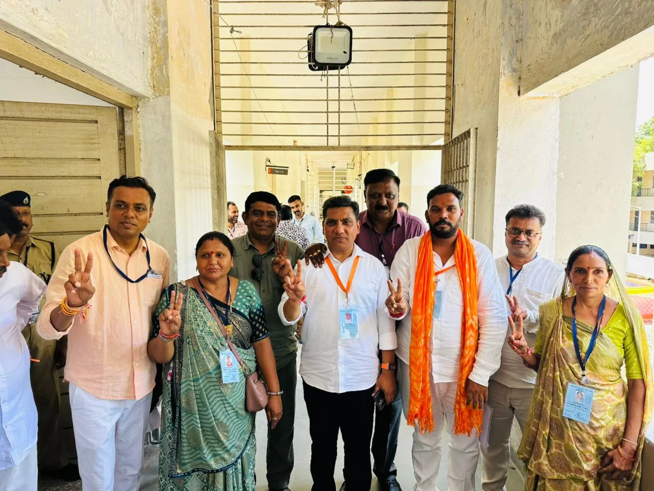 વોર્ડ નં. 5 માં ભાજપનો વિજયી શંખનાદ: ભાવેશકુમાર સોલંકી સહિત આખી પેનલનો ભવ્ય વિજય