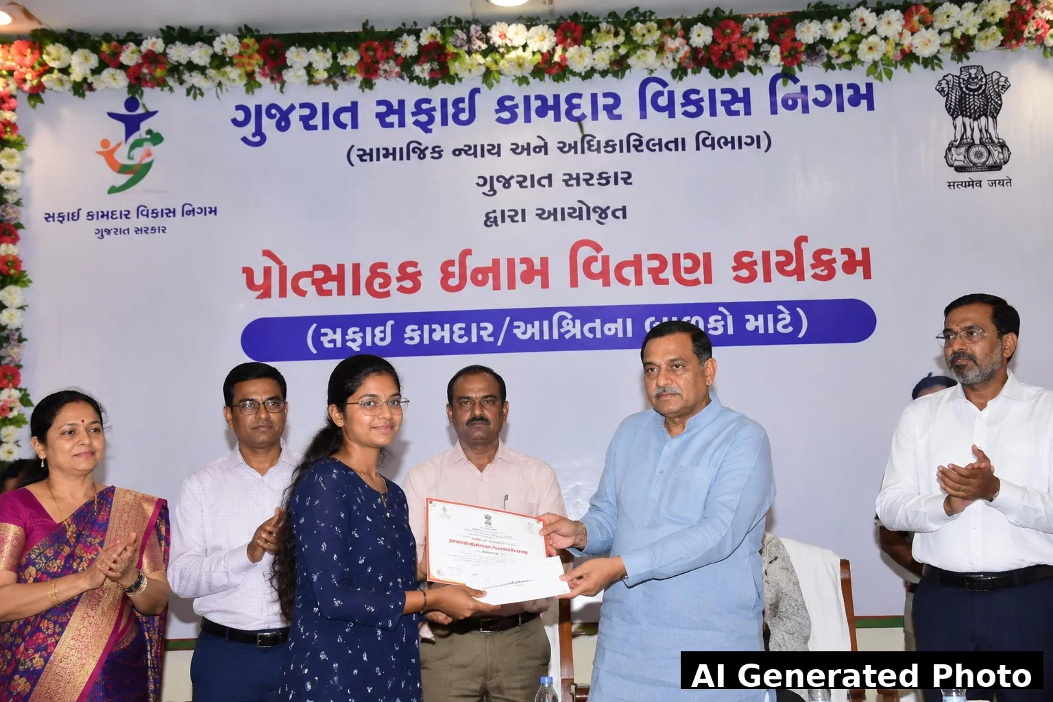 આણંદ જિલ્લામાં સફાઈ કામદારોના બાળકો માટે પ્રોત્સાહક ઈનામ યોજના જાહેર