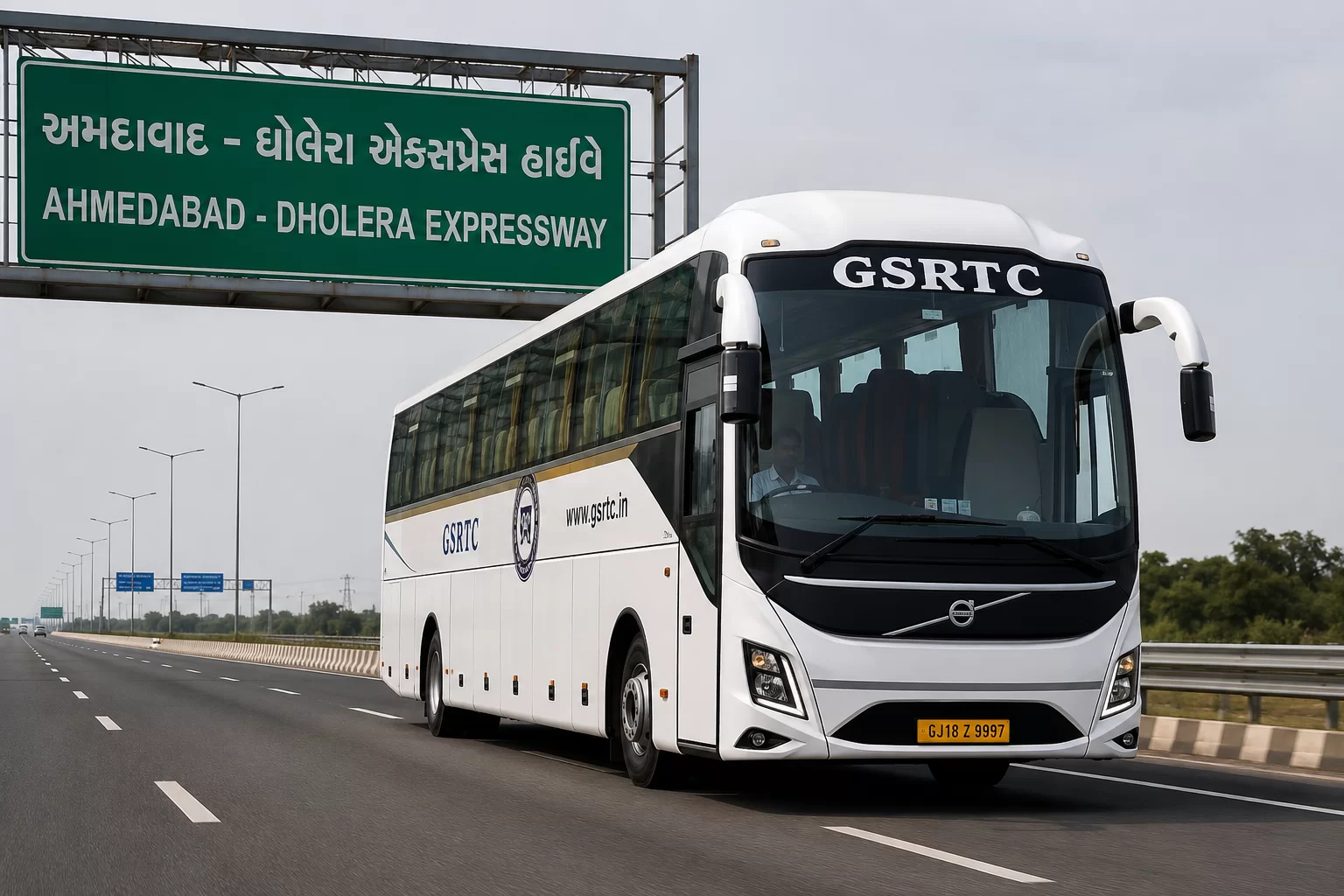 અમદાવાદ-ભાવનગર વચ્ચેની તમામ પ્રીમીયમ એસી બસો હવે ધોલેરા એક્સપ્રેસ હાઇવે પરથી દોડશે