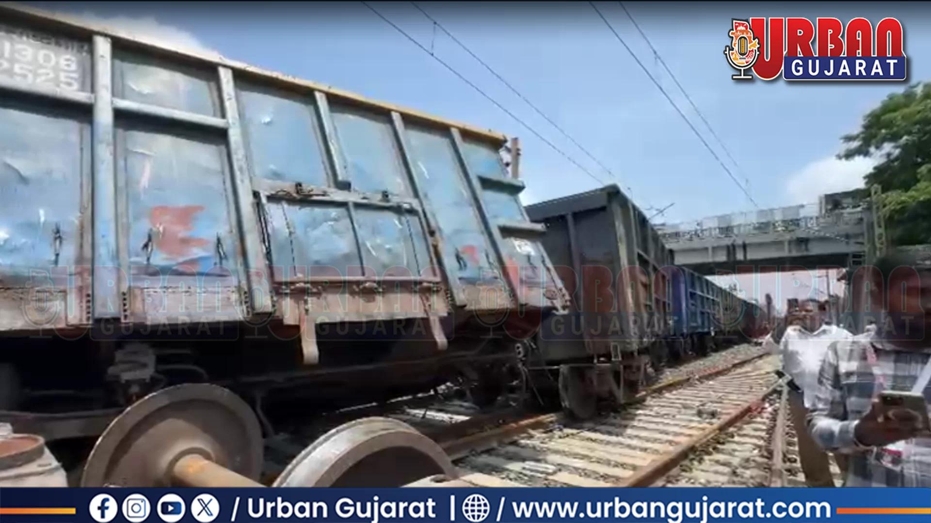આણંદમાં માલગાડી ટ્રેક પરથી ઉતરી, રેલ્વે વિભાગે શરૂ કરી તપાસ