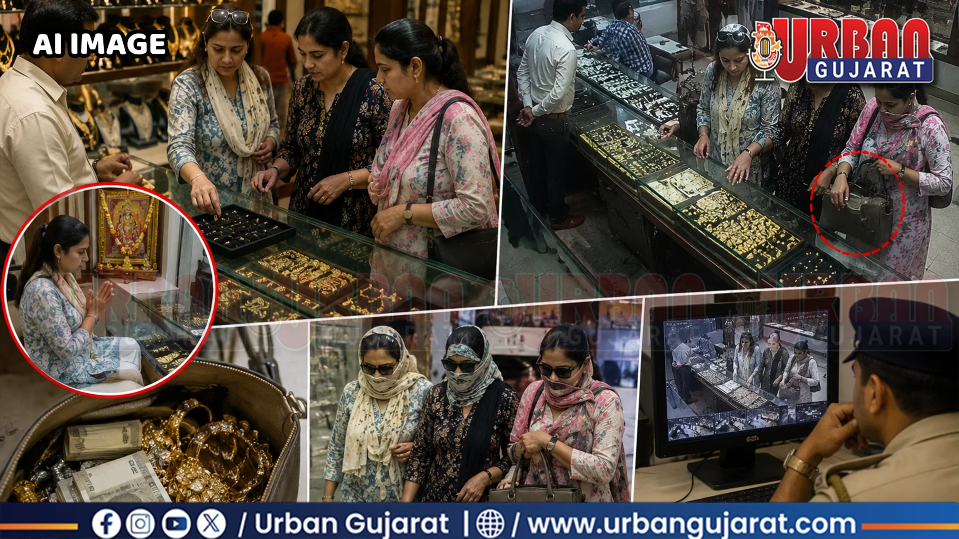 *ભગવાનને પ્રાર્થના કરી... પછી લાખોની ચોરી! 🙏💰