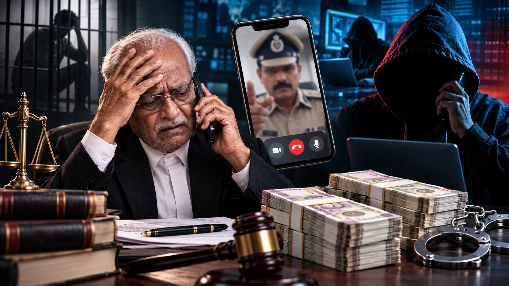 પેટલાદના 70 વર્ષીય વકીલને એવી રીતે ડરાવવામાં આવ્યા કે અંતે 70 લાખ રૂપિયા ઠગબાજોના ખાતામાં પહોંચી ગયા!”