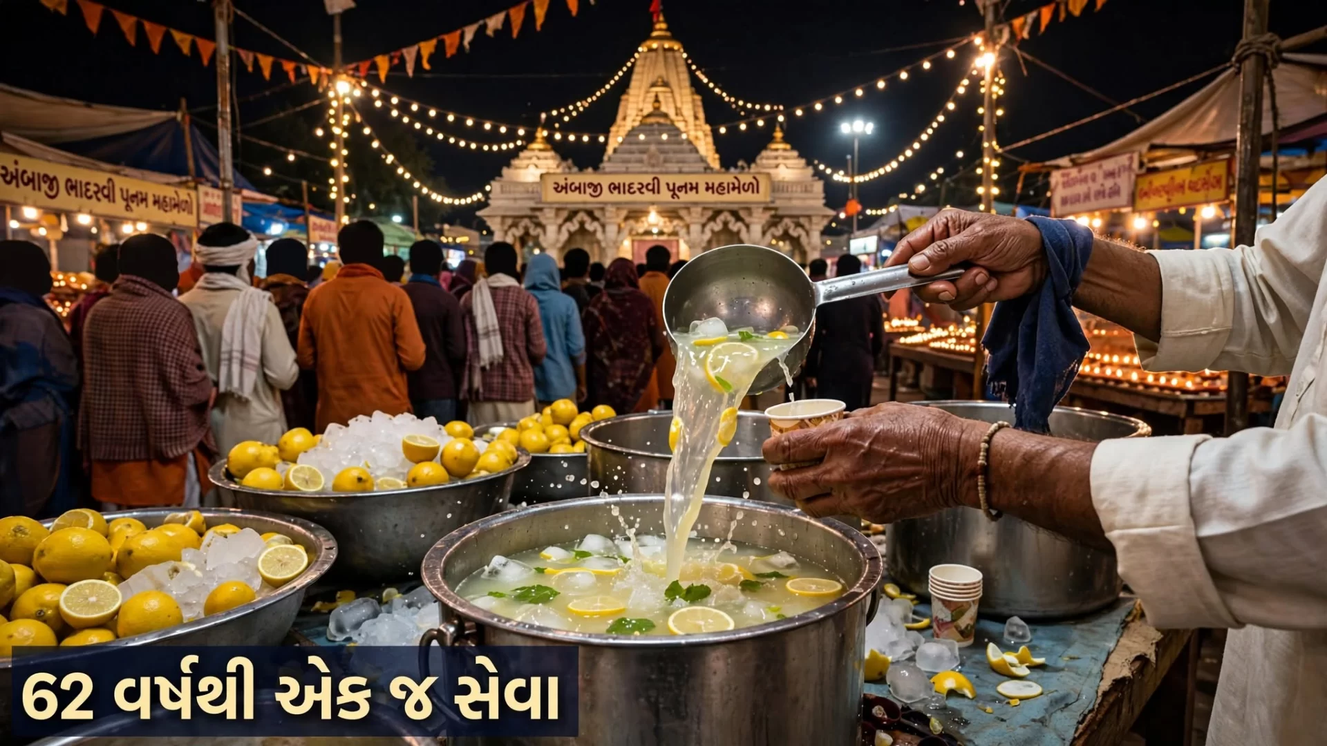 62 વર્ષથી એક જ સેવા... એક જ સંકલ્પ... અને એક જ ભાવ—‘મા અંબાના ભક્તોની સેવા!’