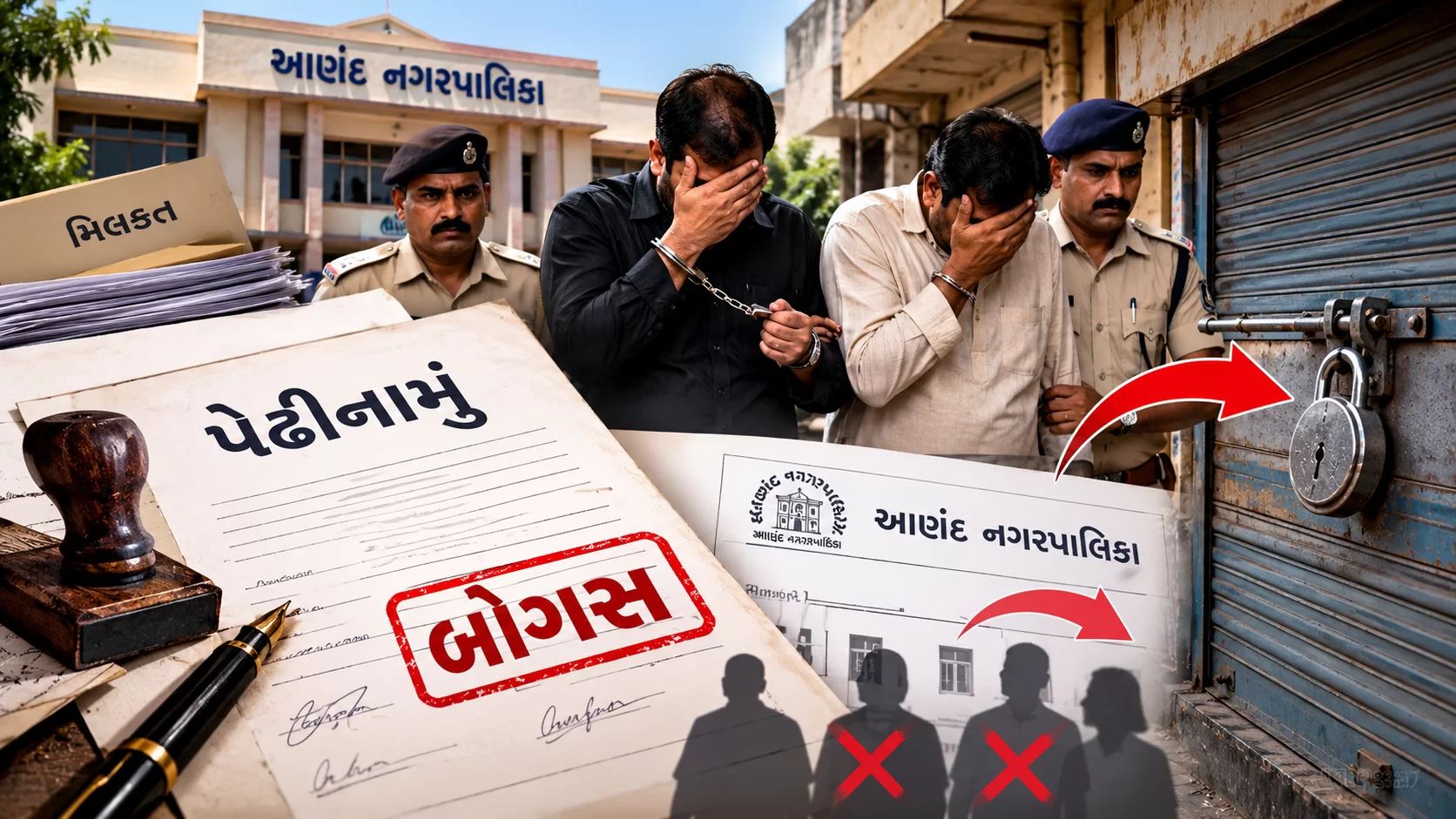આણંદમાં બોગસ પેઢીનામું બનાવી પાલિકાની દુકાન પચાવી પાડવાનો આરોપ!