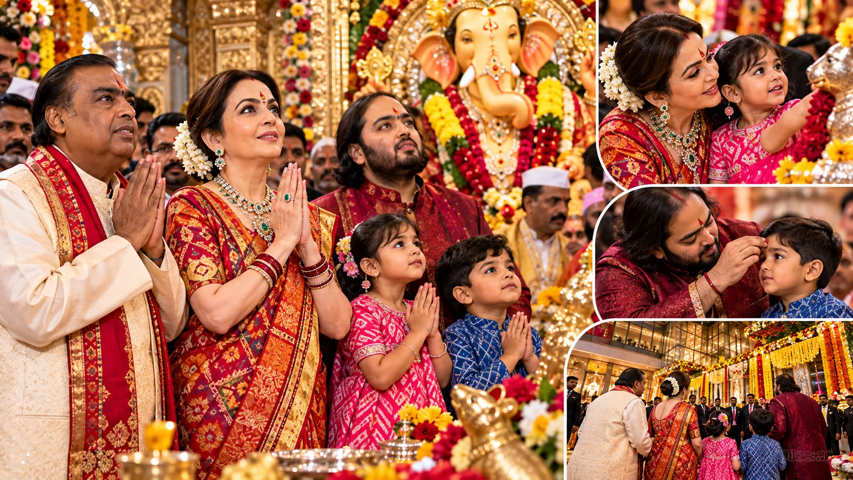 લાલબાગચા રાજાના દરબારમાં અંબાણી પરિવાર… અને નીતા અંબાણીના ગુજરાતી શાહી અંદાજે ખેંચ્યું સૌનું ધ્યાન!