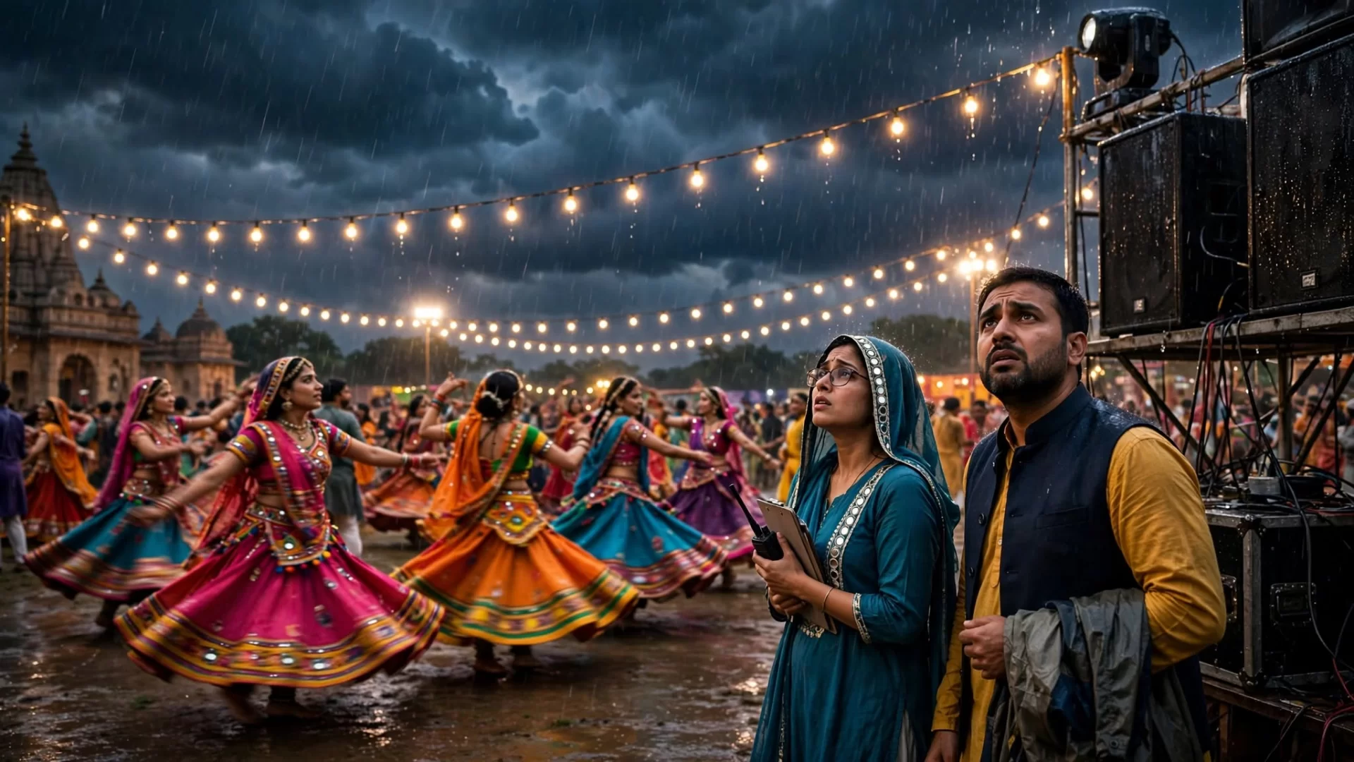 🌧️ નવરાત્રીમાં વરસાદનું વિઘ્ન? ગુજરાતમાં મેઘરાજાની આગાહીથી ગરબા આયોજકોની ચિંતા