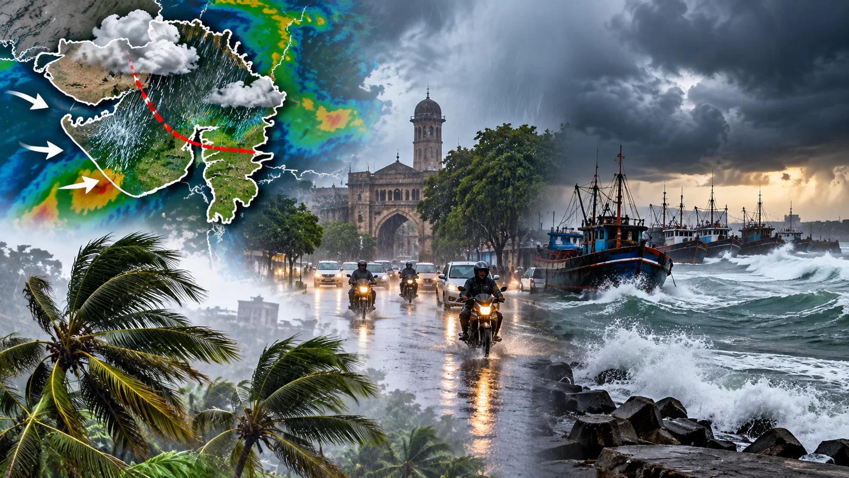 ગુજરાતમાં ચોમાસાની વિદાયની શરૂઆત, 4 ઓક્ટોબર સુધી છૂટાછવાયા વરસાદની આગાહી