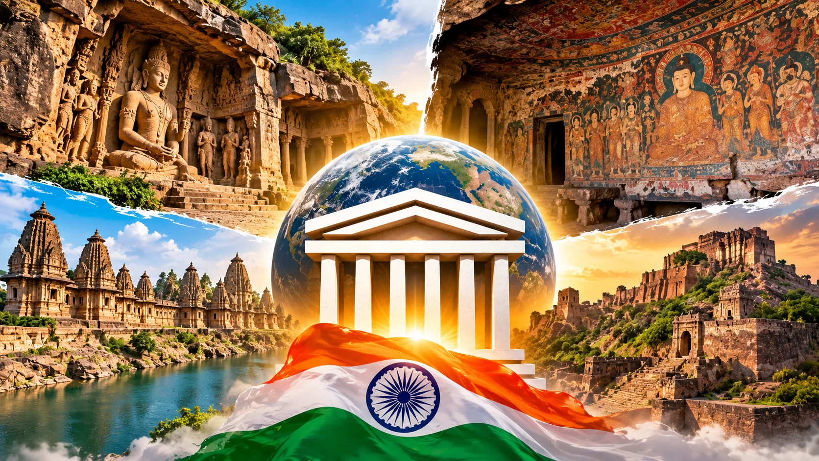 UNESCOની ટેન્ટેટિવ લિસ્ટમાં ભારતની 5 નવી સાઇટ્સનો સમાવેશ, કુલ સંખ્યા 78 થઈ