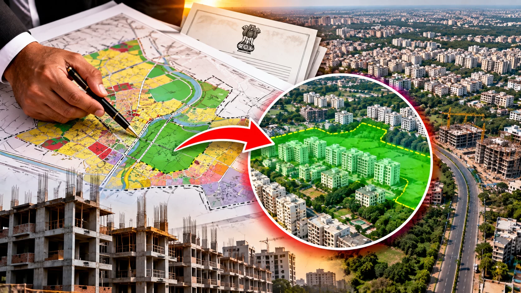 15 વર્ષ બાદ આણંદનો નવો ડેવલપમેન્ટ પ્લાન જાહેર, ગ્રીન ઝોનમાં બાંધકામો દર્શાવાતા વિવાદ