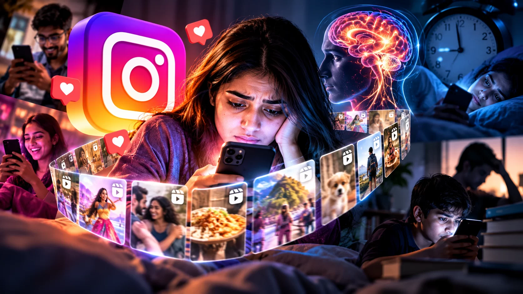 Instagram Reels Addiction: માત્ર 5 મિનિટથી શરૂ થતું સ્ક્રોલિંગ કલાકો સુધી કેમ ચાલે છે?