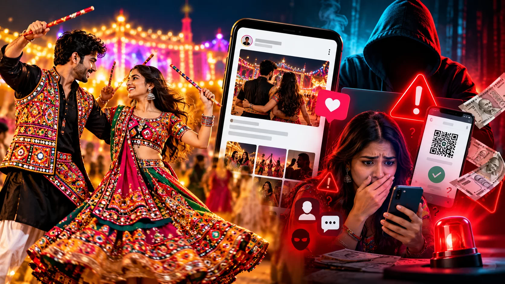 ‘રેન્ટ અ ગરબા પાર્ટનર’ના નામે સોશિયલ મીડિયા પર વાયરલ પોસ્ટ્સ, સાયબર પોલીસે આપી ચેતવણી