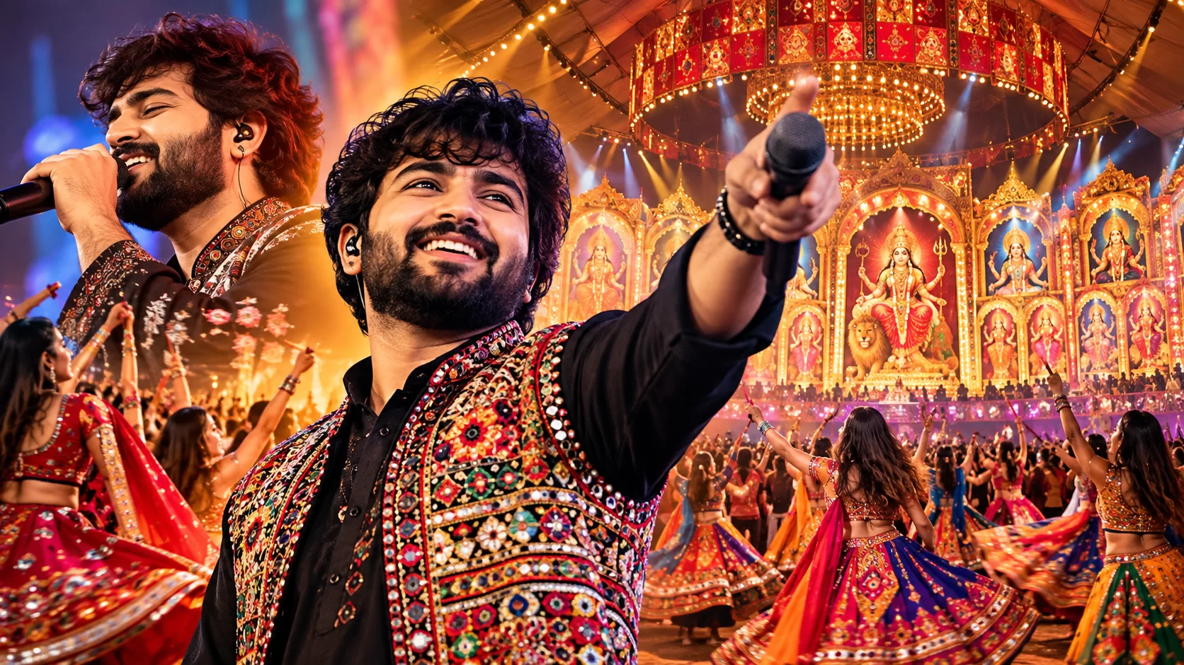 અમદાવાદમાં ‘સાચી નવરાત્રિ 2026’નો રંગ જામશે: જીગરદાન ગઢવી 10 દિવસ સુધી AC ડોમમાં મચાવશે ધમાલ, 51 શક્તિપીઠની થીમ બનશે આકર્ષણ
