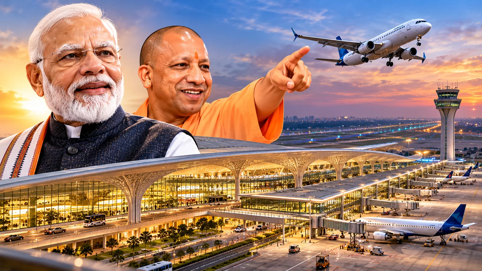 જેવર એરપોર્ટનું નામ બદલાશે? CM યોગીની જાહેરાત, ‘નરેન્દ્ર મોદી ઇન્ટરનેશનલ એરપોર્ટ’ રાખવાનો પ્રસ્તાવ મંજૂર