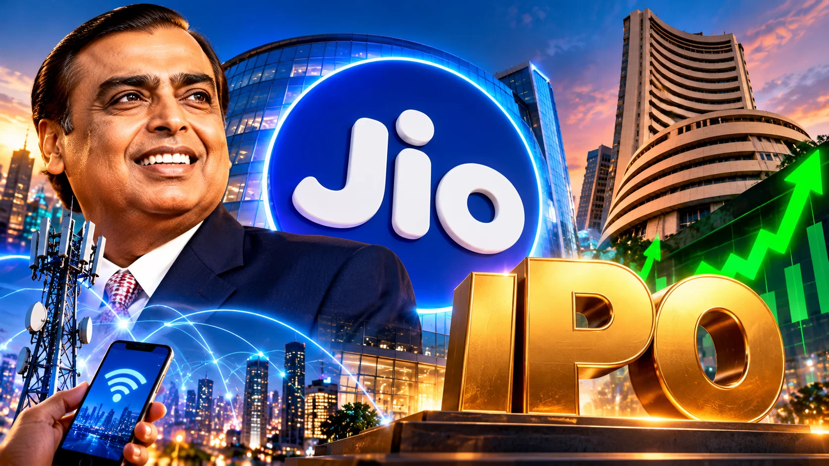 જિયો પ્લેટફોર્મ્સના IPO પર સૌની નજર: ₹30,200 કરોડ એકત્ર કરવાની તૈયારી, દેશનો સૌથી મોટો IPO બની શકે