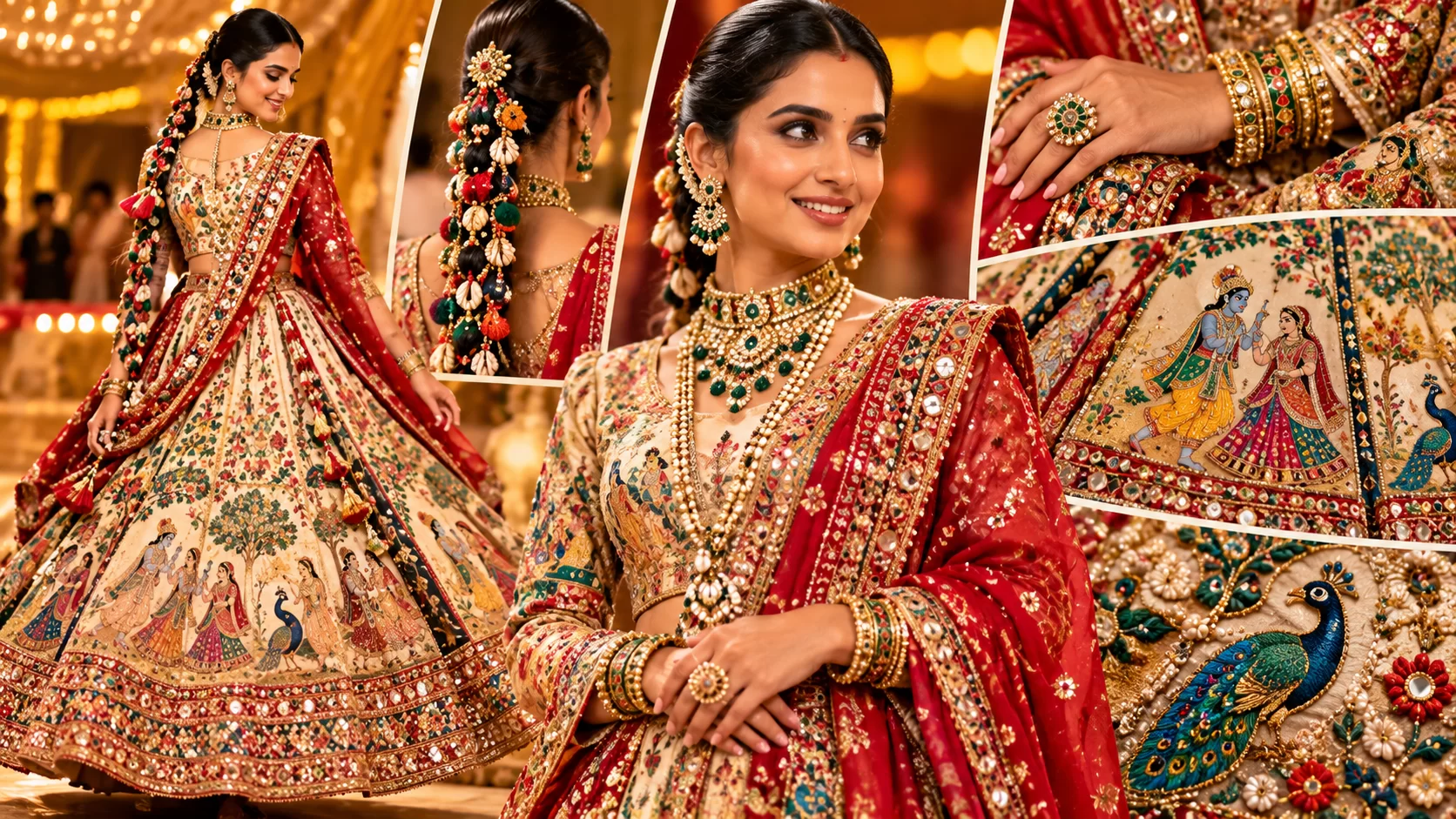 ₹9.56 લાખની ચણિયાચોળીમાં ઈશા અંબાણીનો રોયલ લુક, 90 દિવસમાં તૈયાર થયો અનોખો આઉટફિટ