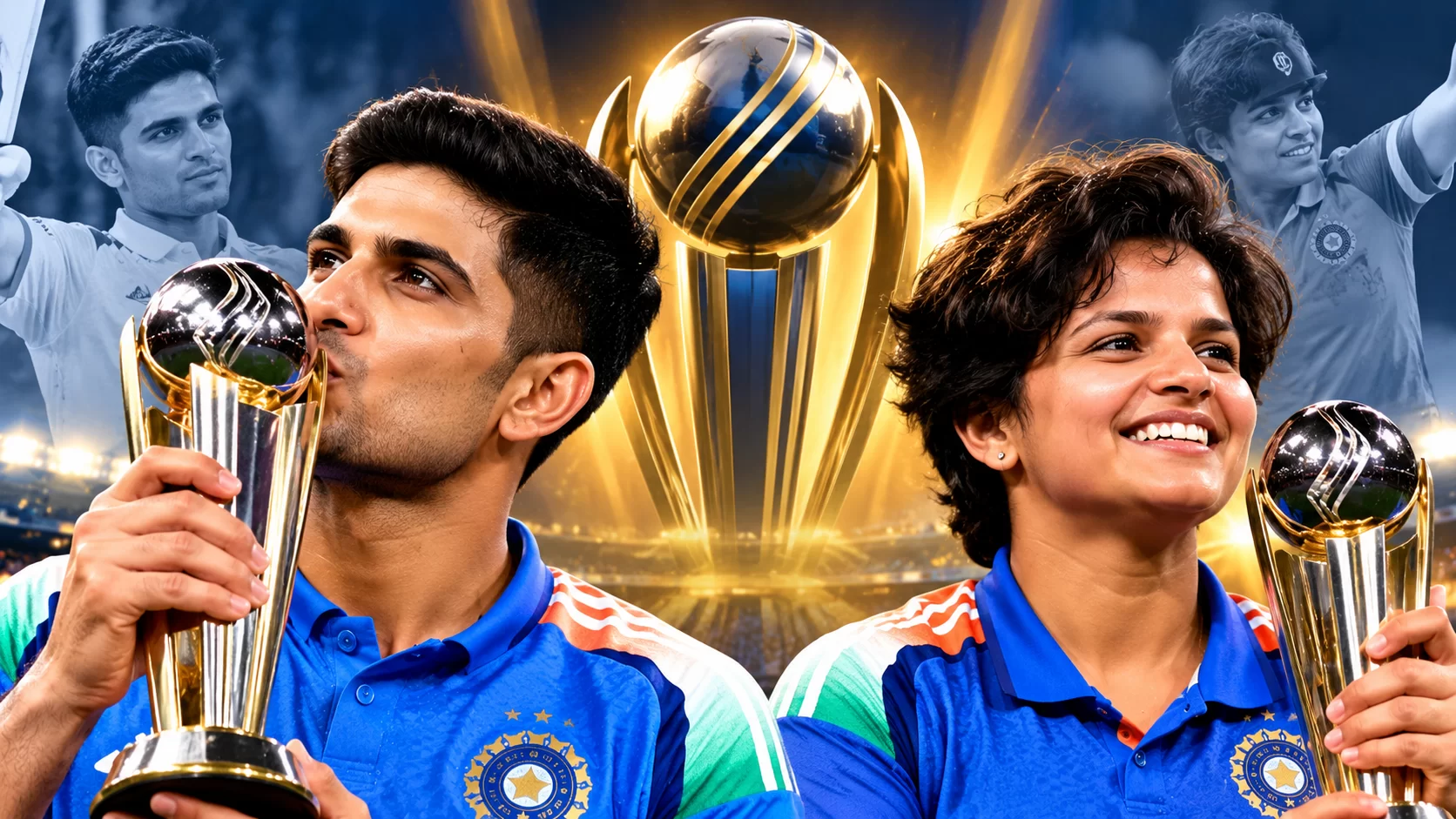 શુભમન ગિલ પાંચમી વખત ICC પ્લેયર ઑફ ધ મંથ બન્યો, મહિલા કેટેગરીમાં શેફાલી વર્માને એવોર્ડ