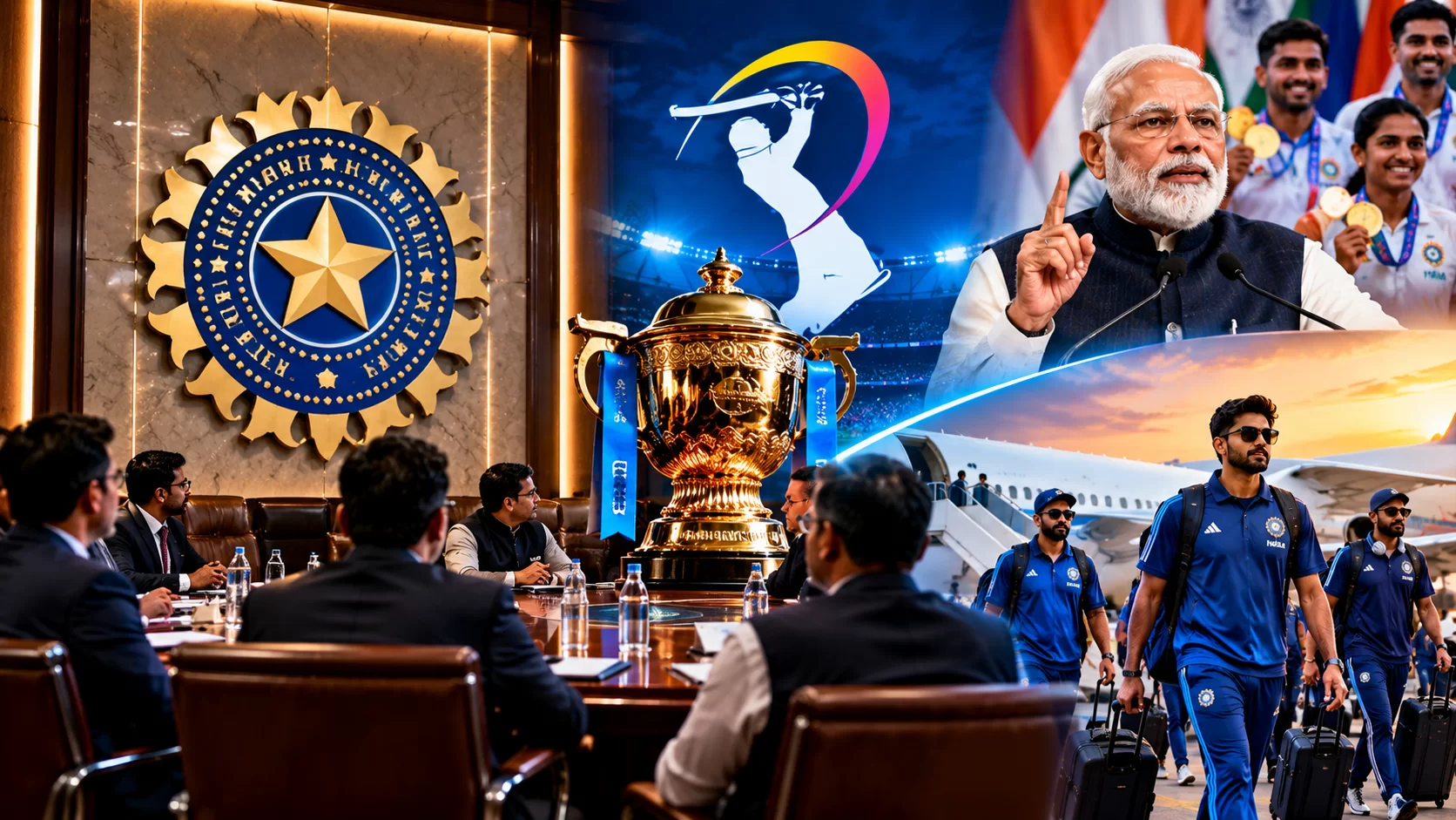 BCCIએ IPLની રિવ્યૂ મિટિંગ મુલતવી રાખી, નવી તારીખ અને સ્થળની જાહેરાત બાકી