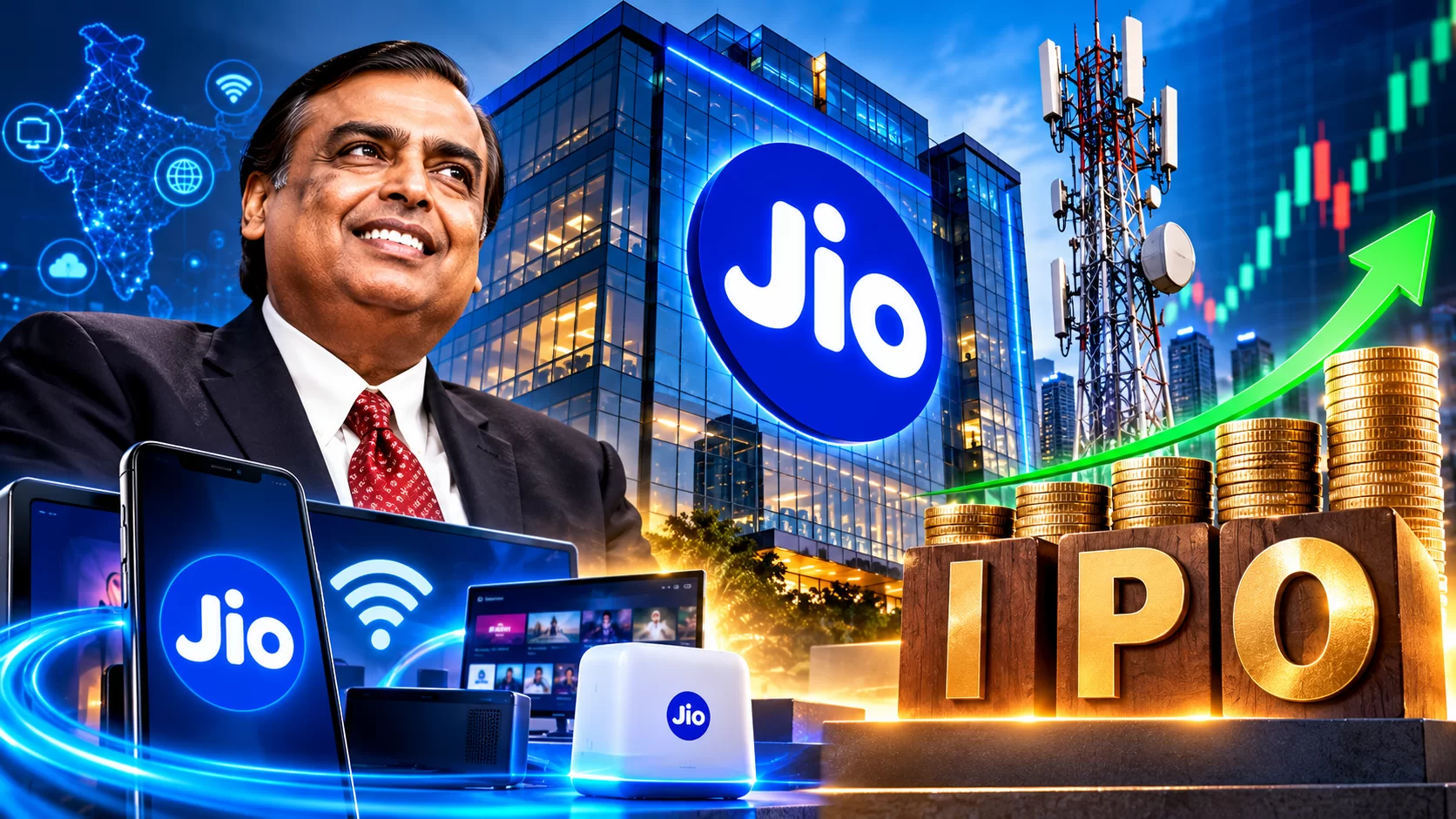 Jio IPO: 21 ઑક્ટોબરથી ખુલશે જિયો પ્લેટફોર્મ્સનો IPO, ₹30,213 કરોડ એકત્ર કરવાનો લક્ષ્યાંક; જાણો પ્રાઇસ બૅન્ડ અને રોકાણની વિગતો
