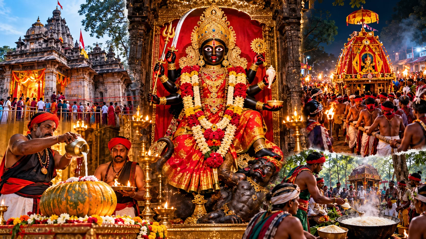 નવરાત્રિમાં અહીં થાય છે ગુપ્ત પૂજા, કોળાની અપાય છે બલિ… જાણો દંતેશ્વરી મંદિરનું રહસ્ય!