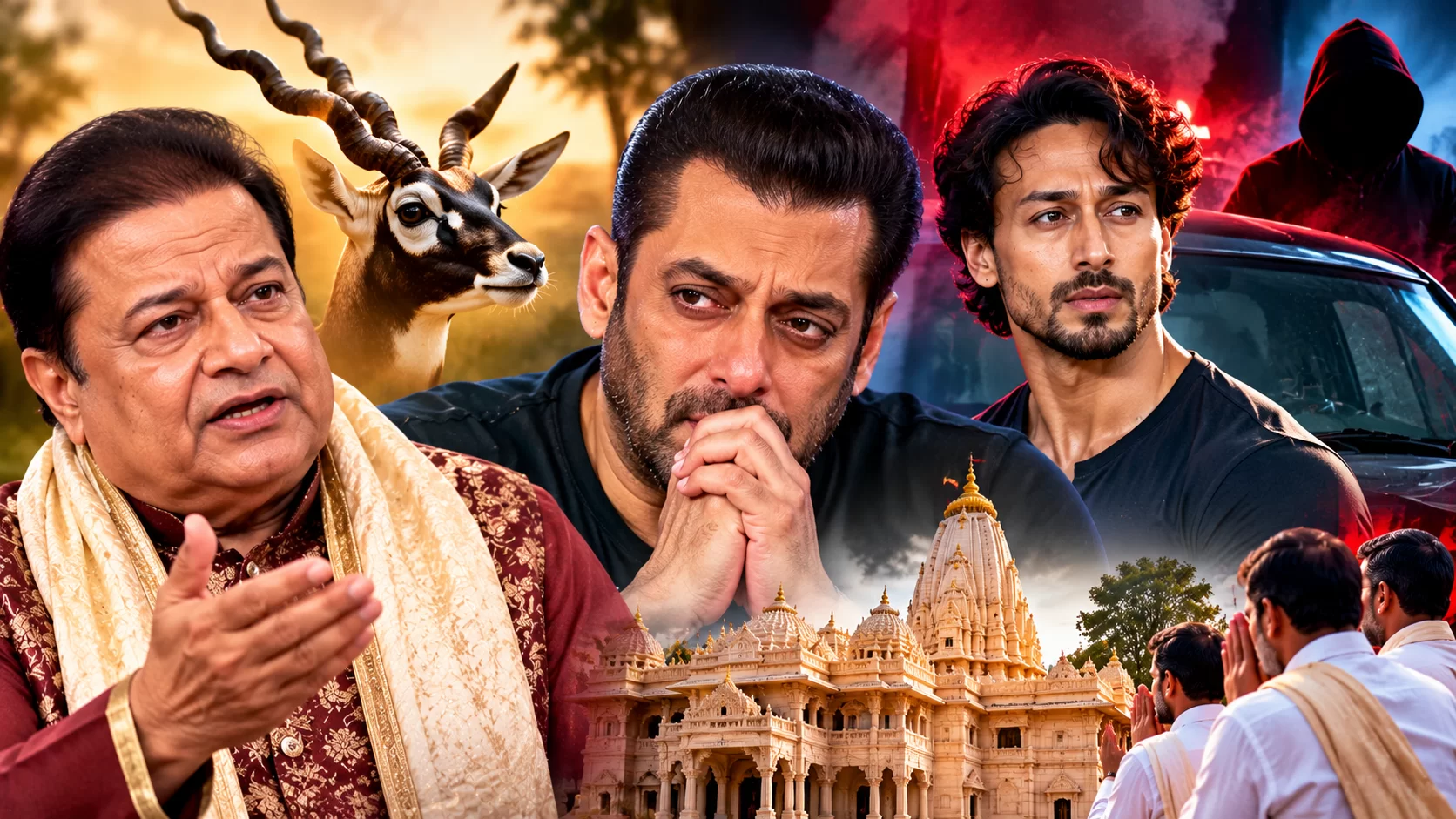 ટાઇગર શ્રોફ ફાયરિંગ કેસ બાદ અનૂપ જલોટાની સલમાન ખાનને સલાહ, કહ્યું- બિશ્નોઈ સમાજની માફી માગી લેવી જોઈએ