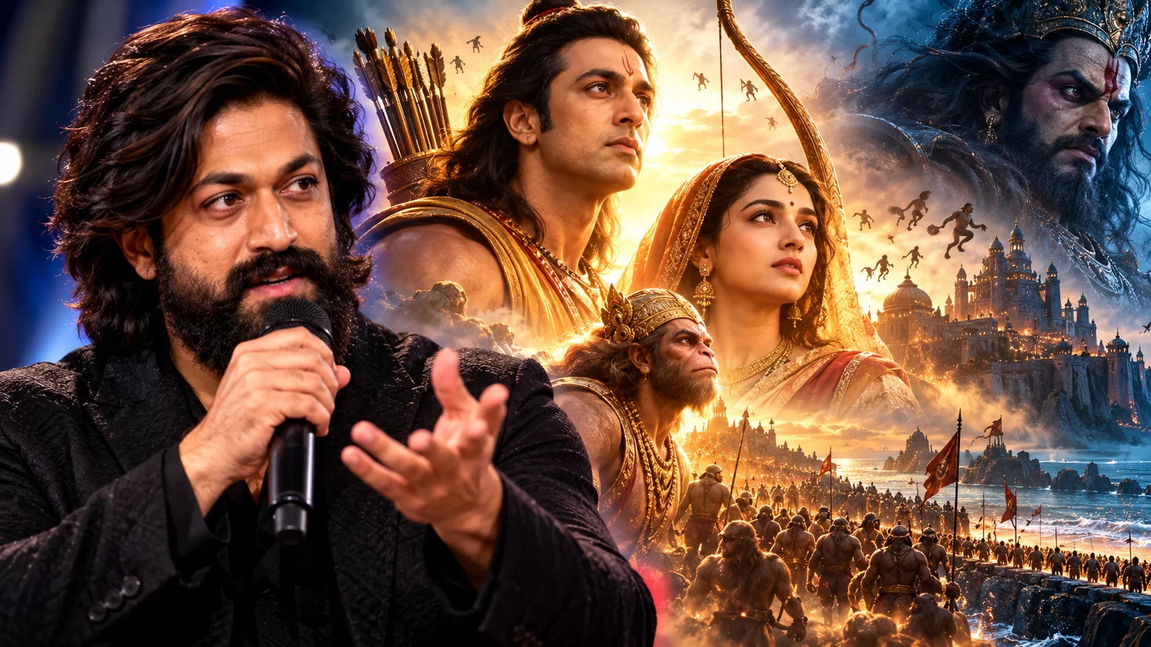 ‘રામાયણ’ની નાની-નાની ખામીઓ ન શોધો, ખુલ્લા મનથી ફિલ્મ જુઓ: યશની ચાહકોને અપીલ