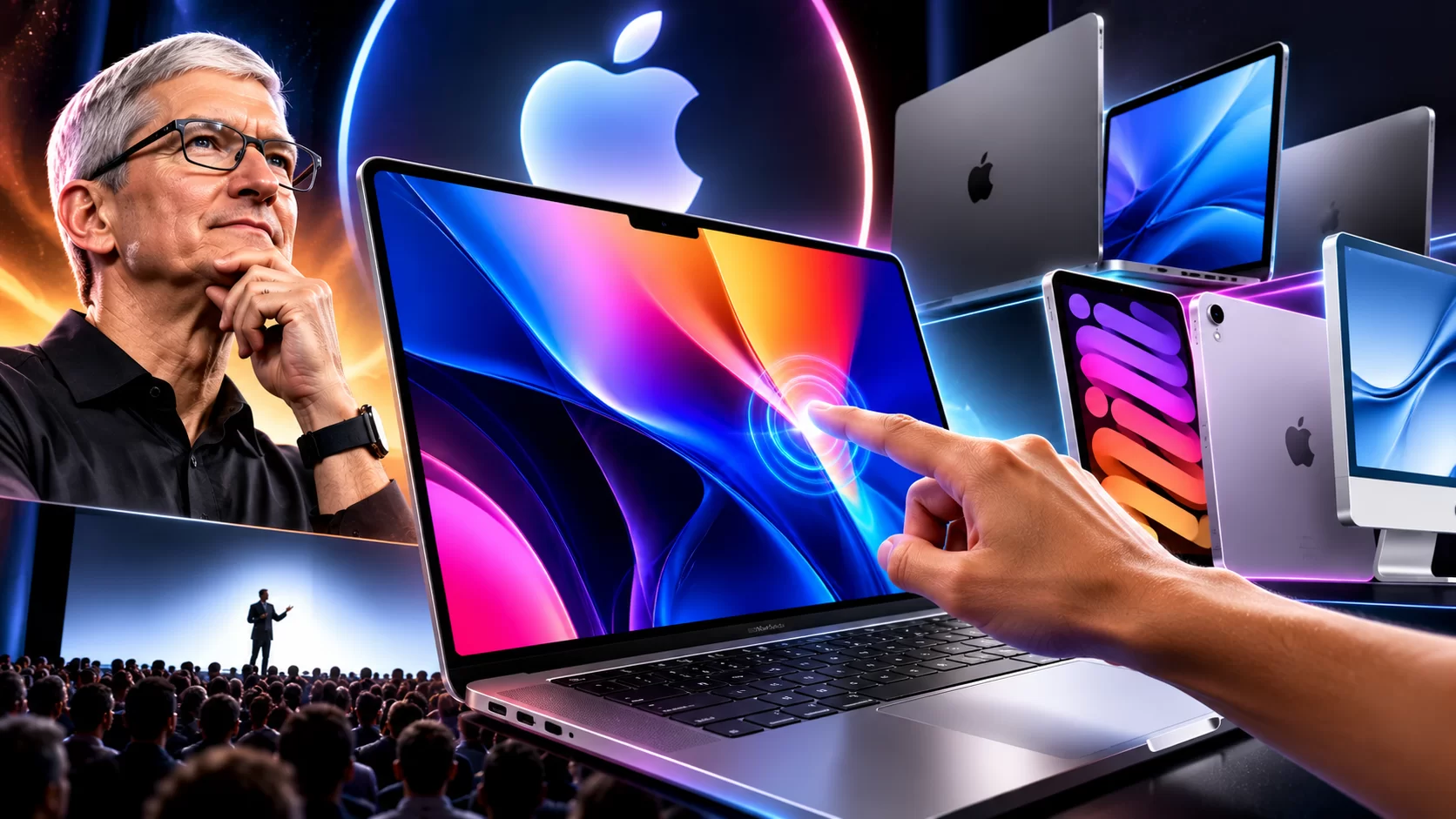 Appleની ‘Pro and Tell’ ઇવેન્ટમાં iPhone નહીં, ટચસ્ક્રીન MacBook Pro પર નજર: OLED ડિસ્પ્લે અને નવા ફીચર્સની ચર્ચા