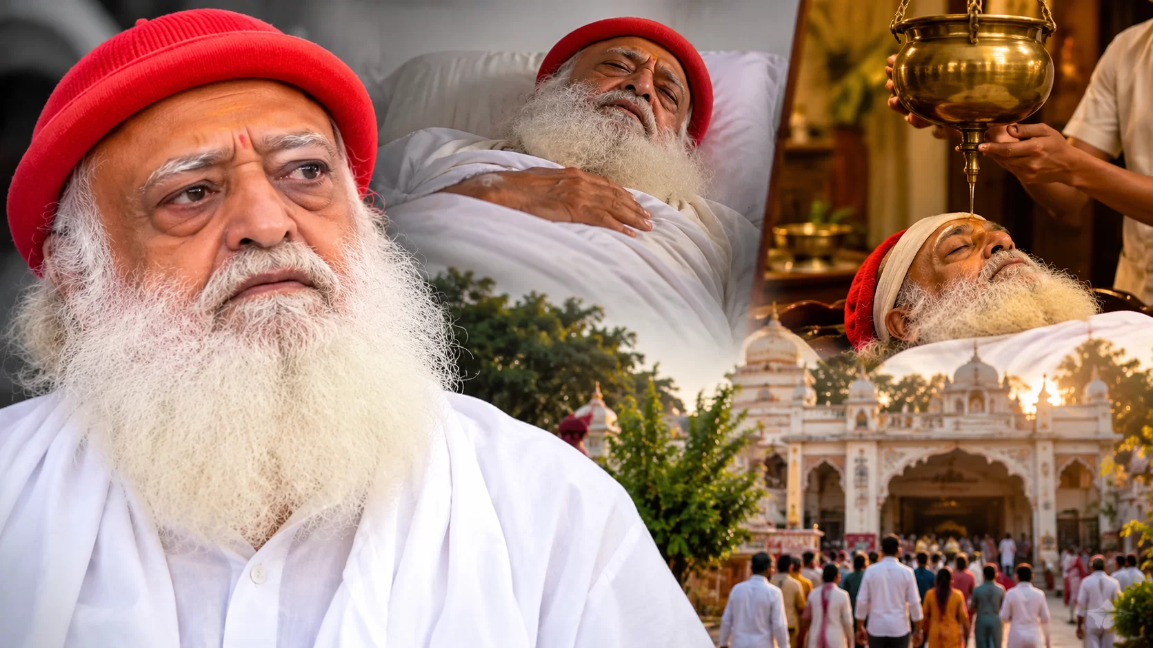 છાતીમાં દુખાવાની ફરિયાદ બાદ આસારામ બાપુએ પંચકર્મ સારવાર ટાળી, ઉજ્જૈનના આશ્રમમાં કર્યો આરામ