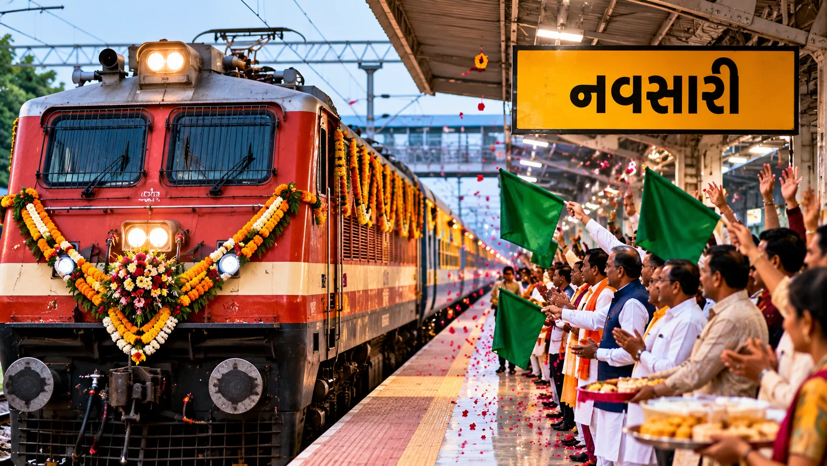 નવસારીવાસીઓ માટે દિવાળી પહેલાં ખુશખબર! જયપુર-બાંદ્રા વીકલી એક્સપ્રેસને મળ્યું સ્ટોપેજ