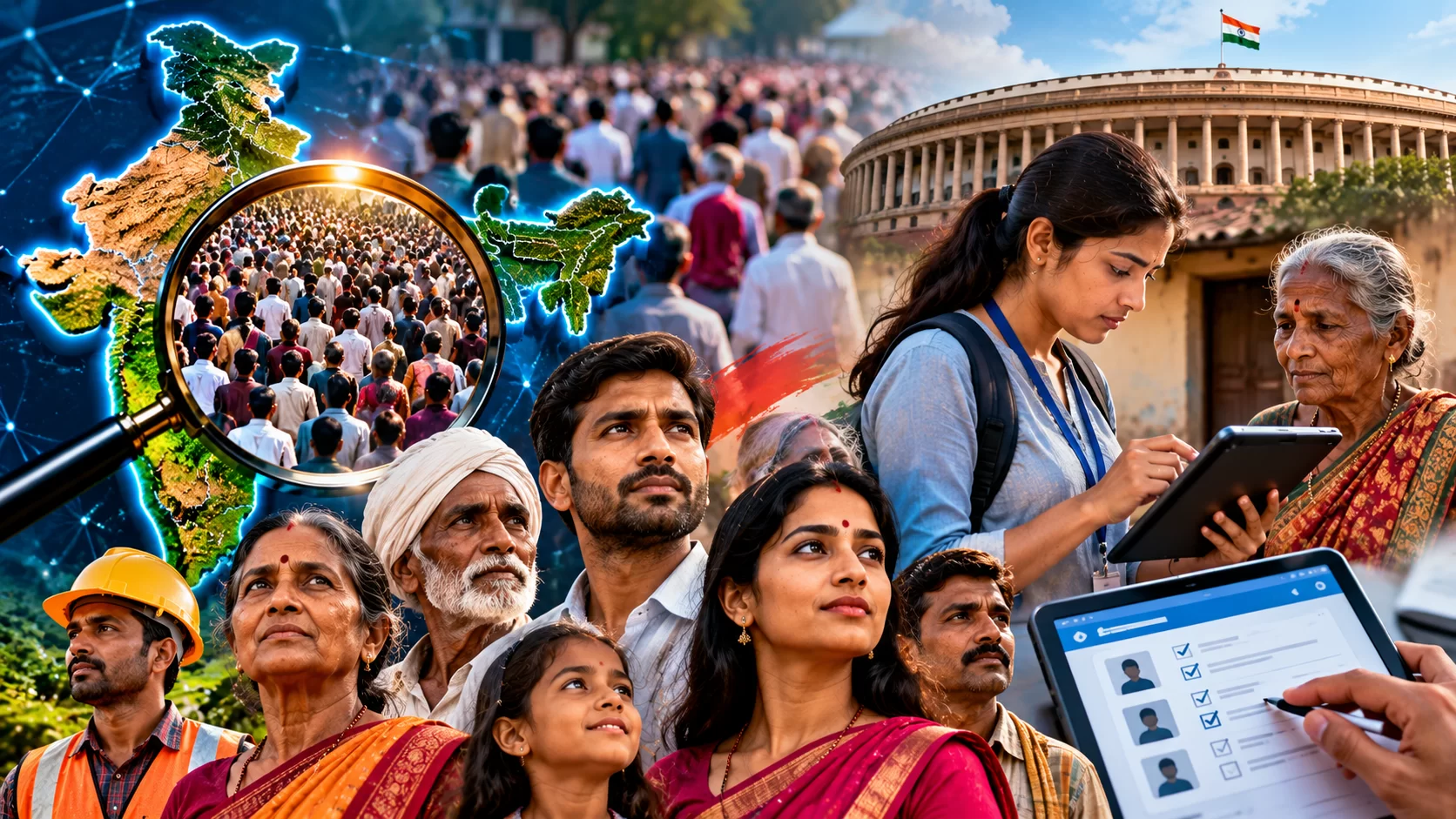 2027ની વસતી ગણતરીમાં પૂછાશે 40 સવાલ, 95 વર્ષ બાદ પહેલીવાર થશે જાતિની ગણતરી; 25 જાન્યુઆરીથી શરૂ થશે બીજો તબક્કો